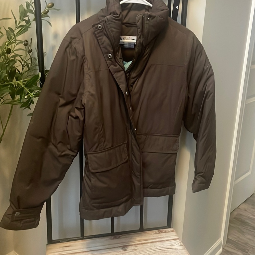 Columbia winter puffer coat